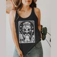 Artist Tarot Card Skeleton Painter Art Teacher Witchy Flowy Tank, funny design Artist Tarot Card Skeleton Painter Art Teacher Witchy Flowy Tank, funny design