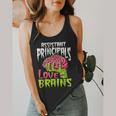 Assistant Principals Love Brains Zombie Teacher Halloween Flowy Tank, funny design Assistant Principals Love Brains Zombie Teacher Halloween Flowy Tank, funny design