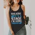 Theater Teacher Drama Teacher Theater Nerd Actor Men Women Kids Flowy Tank, funny design Theater Teacher Drama Teacher Theater Nerd Actor Men Women Kids Flowy Tank, funny design