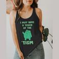 Autism Awareness Neurodiversity Teacher Frog I May Have A Touch Of The Tism Neurodivergent Small Flowy Tank, funny design Autism Awareness Neurodiversity Teacher Frog I May Have A Touch Of The Tism Neurodivergent Small Flowy Tank, funny design