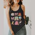 Back To School Coquette Teacher Women Girl Kindergarten PreK Flowy Tank, funny design Back To School Coquette Teacher Women Girl Kindergarten PreK Flowy Tank, funny design
