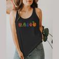 Back To School Cute Hungry Lover Fruits Teacher Flowy Tank, funny design Back To School Cute Hungry Lover Fruits Teacher Flowy Tank, funny design