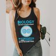 Biology Facts Science Teacher Student Biologist Flowy Tank, funny design