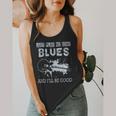 Blues Music Band Lover Vintage Guitar Teacher Blues Flowy Tank, funny design Blues Music Band Lover Vintage Guitar Teacher Blues Flowy Tank, funny design