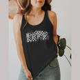 Bulldogs School Spirit Bulldog Pride Checkered Teacher Flowy Tank, funny design Bulldogs School Spirit Bulldog Pride Checkered Teacher Flowy Tank, funny design