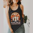 You Can't Scare Me I Teach Middle School Teacher Halloween Flowy Tank, funny design