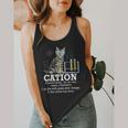 Cation Chemistry Humor Science Teacher Cat Pun Flowy Tank, funny design Cation Chemistry Humor Science Teacher Cat Pun Flowy Tank, funny design