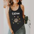 Catom Science Teacher Chemistry Lover Physics School Cat Flowy Tank, funny design Catom Science Teacher Chemistry Lover Physics School Cat Flowy Tank, funny design