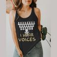 Choir Teacher Shirt I Hear Voices Chorister Tee Flowy Tank, funny design