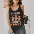 Christmas Teacher Of Smart Cookies Gingerbread Man Teaching Flowy Tank, funny design Christmas Teacher Of Smart Cookies Gingerbread Man Teaching Flowy Tank, funny design