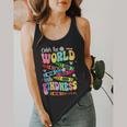 Color The World With Kindness Teacher Back To School Flowy Tank, funny design Color The World With Kindness Teacher Back To School Flowy Tank, funny design