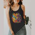 Colorful Brain Art Teacher Artist Painter Student Flowy Tank, funny design Colorful Brain Art Teacher Artist Painter Student Flowy Tank, funny design