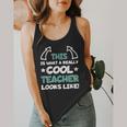 Cool Teacher Saying Teaching Student Men Women Flowy Tank, funny design Cool Teacher Saying Teaching Student Men Women Flowy Tank, funny design