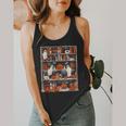 Cute Ghost Book Reading Books Lover Spooky Teacher Halloween Flowy Tank, funny design