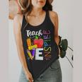 Cute Teach Love And Inspire Men Women Teacher Flowy Tank, funny design Cute Teach Love And Inspire Men Women Teacher Flowy Tank, funny design