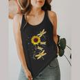 Dragonfly Sunflower Teacher Growth Mindset Choose To Shine Flowy Tank, funny design