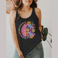 Dyslexia Different Perspective Reading Brain Floral Teacher Flowy Tank, funny design
