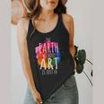 Earth Without Art Is Just Eh Painting Artist Pun Art Teacher Flowy Tank, funny design