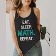 Eat Sleep Math Repeat Math Teacher Men Women Girls Kids Flowy Tank, funny design Eat Sleep Math Repeat Math Teacher Men Women Girls Kids Flowy Tank, funny design