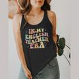 In My English Teacher Era Retro Back To School Literature Men Women Flowy Tank, funny design