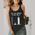 Fa La 8 Math Pun Math Teacher Christmas Flowy Tank, funny design Fa La 8 Math Pun Math Teacher Christmas Flowy Tank, funny design