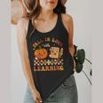 Fall In Love With Reading Book Autumn Pumpkins And Teachers Flowy Tank, funny design
