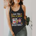 Are You Fall O Ween Directions Halloween Teacher Ghost Flowy Tank, funny design Are You Fall O Ween Directions Halloween Teacher Ghost Flowy Tank, funny design