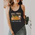 Fall Vibes And That Teacher Life Autumn Thanksgiving Flowy Tank, funny design Fall Vibes And That Teacher Life Autumn Thanksgiving Flowy Tank, funny design