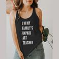 Funny Art Teacher Flowy Tank, funny design