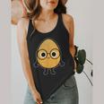 Good Egg Teacher Halloween Costume The Smart Cookie Flowy Tank, funny design