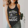 Some Grandpas Play Bingo Real Grandpas Teach Music Teacher Flowy Tank, funny design Some Grandpas Play Bingo Real Grandpas Teach Music Teacher Flowy Tank, funny design