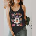 Groovy Teaching My Boos Teacher Ghost Halloween Teacher Flowy Tank, funny design