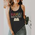 Ha Ha Made You Read Reading Teacher Teaching Flowy Tank, funny design