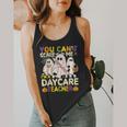 Halloween You Can't Scare Me I'm a Daycare Teacher Ghost Flowy Tank, funny design