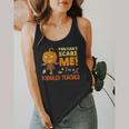 Halloween You Can't Scare Toddler Teacher For Men Women Flowy Tank, funny design Halloween You Can't Scare Toddler Teacher For Men Women Flowy Tank, funny design