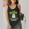 Halloween This Is My Scary Preschool Teacher Custome For Men Women Kids Flowy Tank, funny design