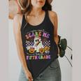 Halloween Teacher You Can't Scare Me I Teach Fifth Grade Flowy Tank, funny design