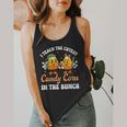 Halloween Teacher Cutest Candy Corn Groovy Spooky Teachers Flowy Tank, funny design Halloween Teacher Cutest Candy Corn Groovy Spooky Teachers Flowy Tank, funny design