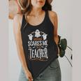 Halloween Teacher Nothing Scares Me Women Men Teachers Flowy Tank, funny design Halloween Teacher Nothing Scares Me Women Men Teachers Flowy Tank, funny design