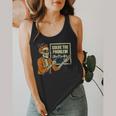 Halloween Teacher Six Seven Meme 6 7 Skeleton Spooky Costume Flowy Tank, funny design