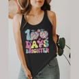 Happy 100th Day Of School 100 Days Brighter Teachers Kids Flowy Tank, funny design Happy 100th Day Of School 100 Days Brighter Teachers Kids Flowy Tank, funny design