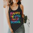 Happy 100th Day Of School Teacher Student 100 Days Tie Dye Men Women Kids Flowy Tank, funny design Happy 100th Day Of School Teacher Student 100 Days Tie Dye Men Women Kids Flowy Tank, funny design
