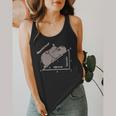 Hippotenuse Hippo Angle Function Hypotenuse Math Teacher Flowy Tank, funny design