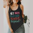 Humor Meme 67 Days Of School Coffee Lover Educator Teacher Flowy Tank, funny design Humor Meme 67 Days Of School Coffee Lover Educator Teacher Flowy Tank, funny design