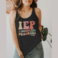 IEP I Encourage Progress Special Education Teacher Graphics Flowy Tank, funny design IEP I Encourage Progress Special Education Teacher Graphics Flowy Tank, funny design