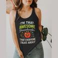 I'm That Awesome Paraeducator Teacher Flowy Tank, funny design I'm That Awesome Paraeducator Teacher Flowy Tank, funny design