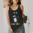 It's Fri-Yay Dabbing Penguin Friday Weekend Teacher Student Flowy Tank, funny design It's Fri-Yay Dabbing Penguin Friday Weekend Teacher Student Flowy Tank, funny design