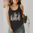 Be Kind Women Inspirational Teacher Animal Print Flowy Tank, funny design Be Kind Women Inspirational Teacher Animal Print Flowy Tank, funny design