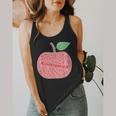 Kindergarten Apple Word Art For Teachers & Students Flowy Tank, funny design Kindergarten Apple Word Art For Teachers & Students Flowy Tank, funny design