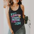 Kindergarten Is My Jam Cute Teacher Shirt 80's 90's Styl Flowy Tank, funny design